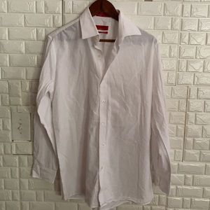 Red(Zaks Fifth Avenue) long button down trim fit (Z)